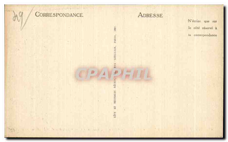 CPA Montreuil Bellay Le chateau Chambre de Chartres — Rückseite