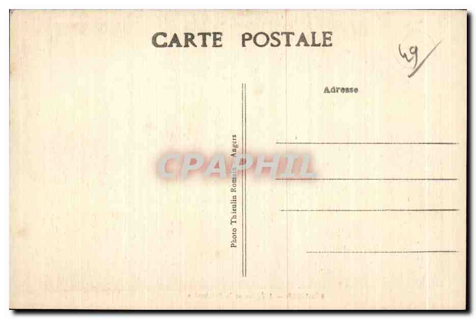 CPA Behuard L eglise et le presbytere — Rückseite