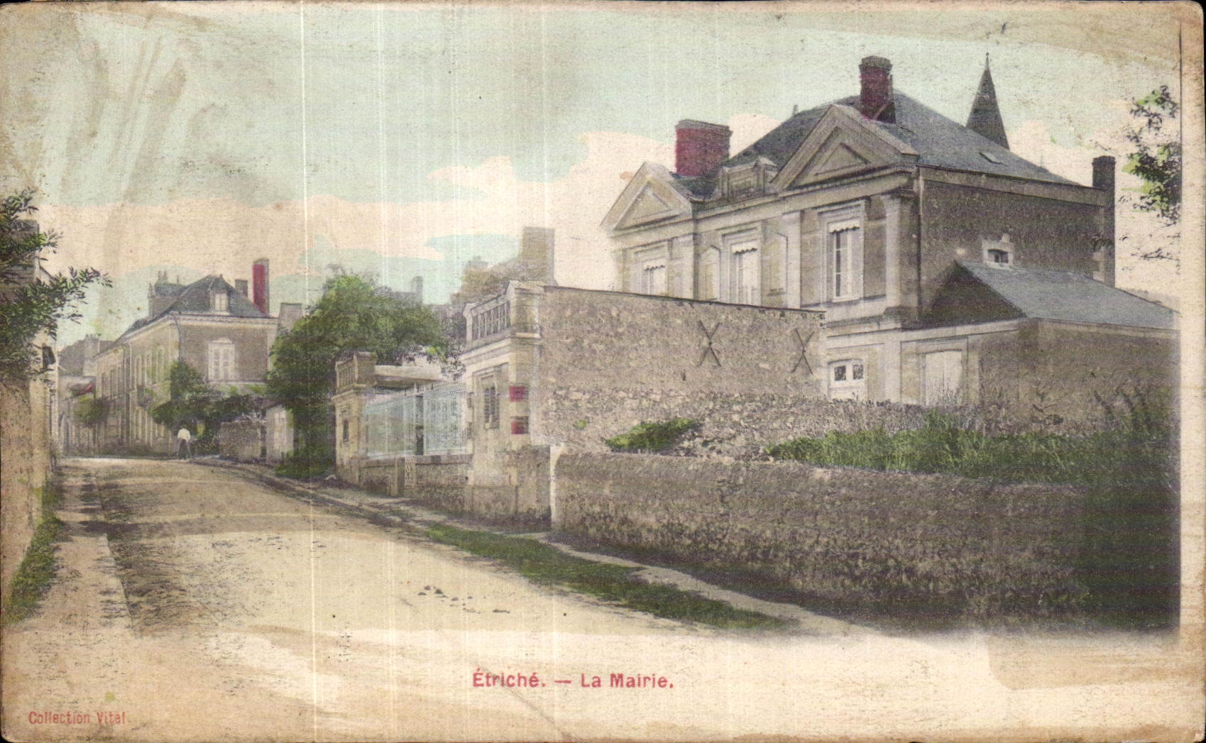 CPA Etriche La mairie