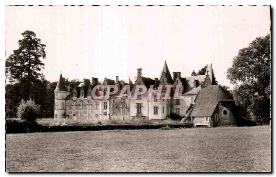 CPSM Environs de Bauge Cuon Chateau de la Graffiniere 