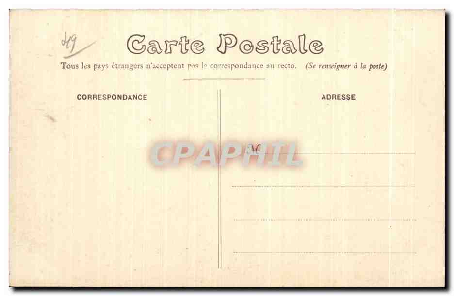 CPA Chure Oppendisch Verrie Cheval Horse  — Rückseite