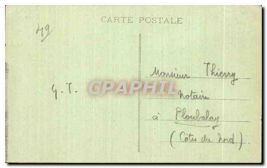 CPA St Mathurin La Loire et ses Greves en ete  — Rückseite