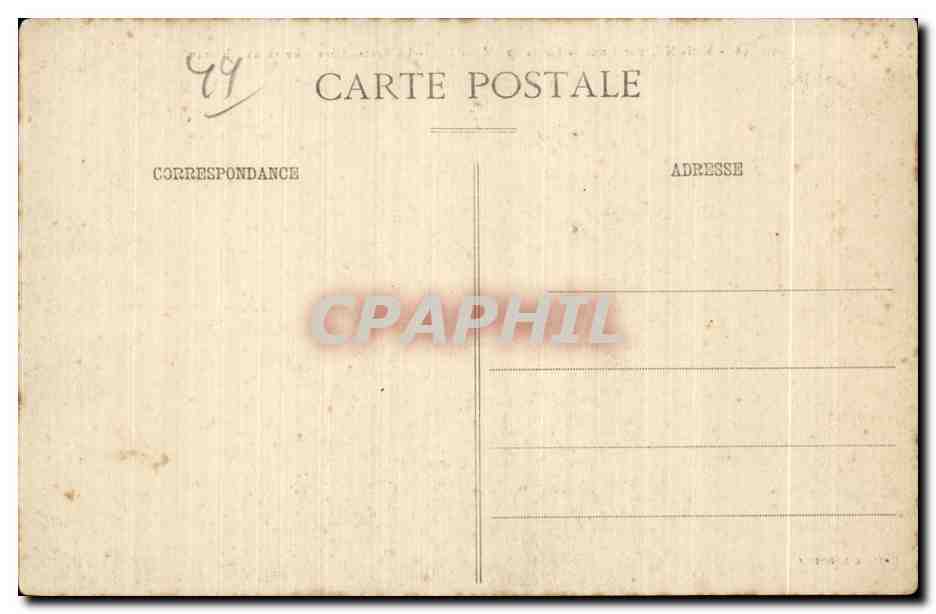 CPA Meigne par Done la Fontaine La Bretaudiere Le vieux Chateau — Rückseite