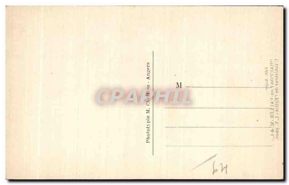 CPA Beaufort en Vaille L interieur de l Eglise — Rückseite