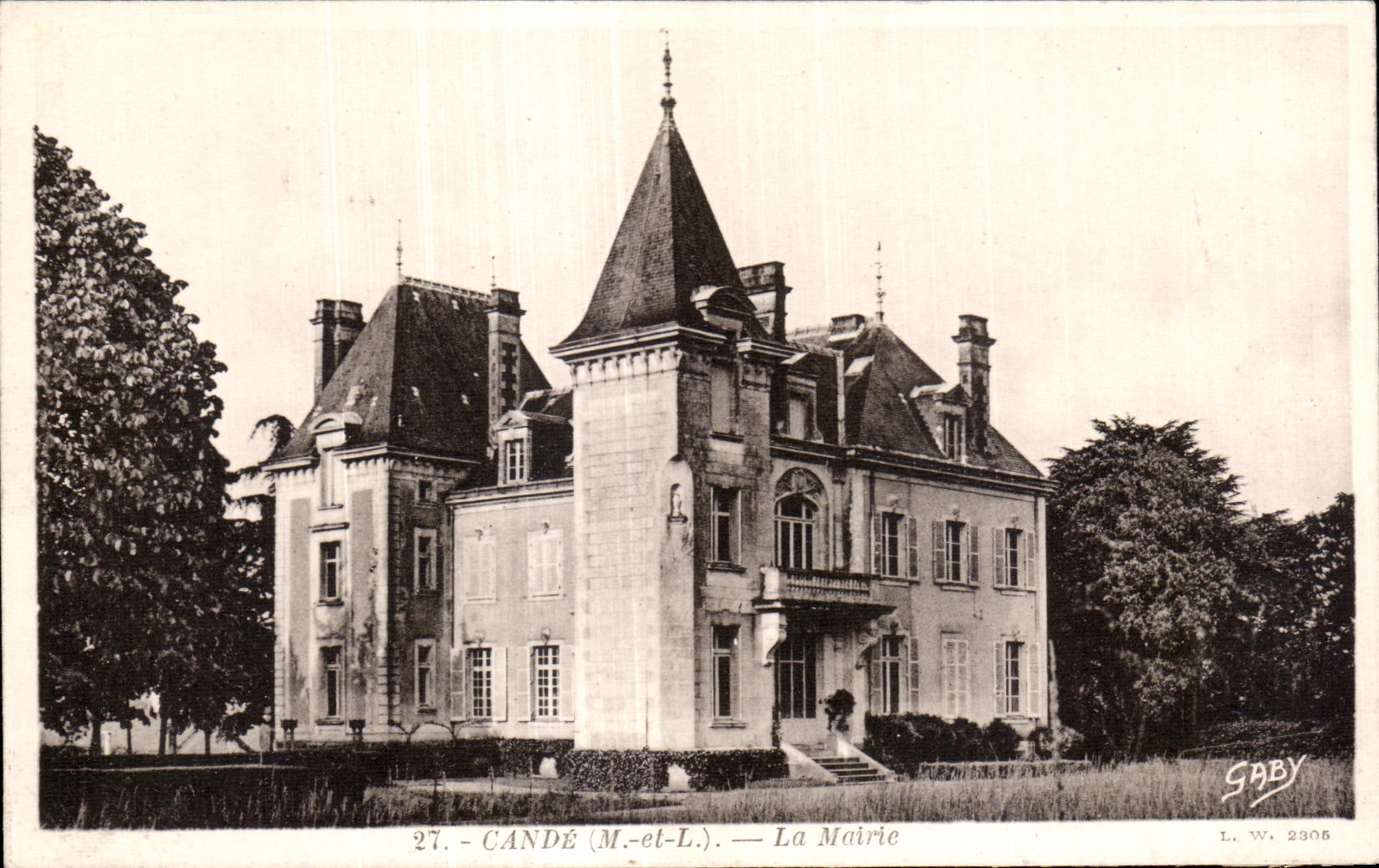 CPA Cande La Mairie