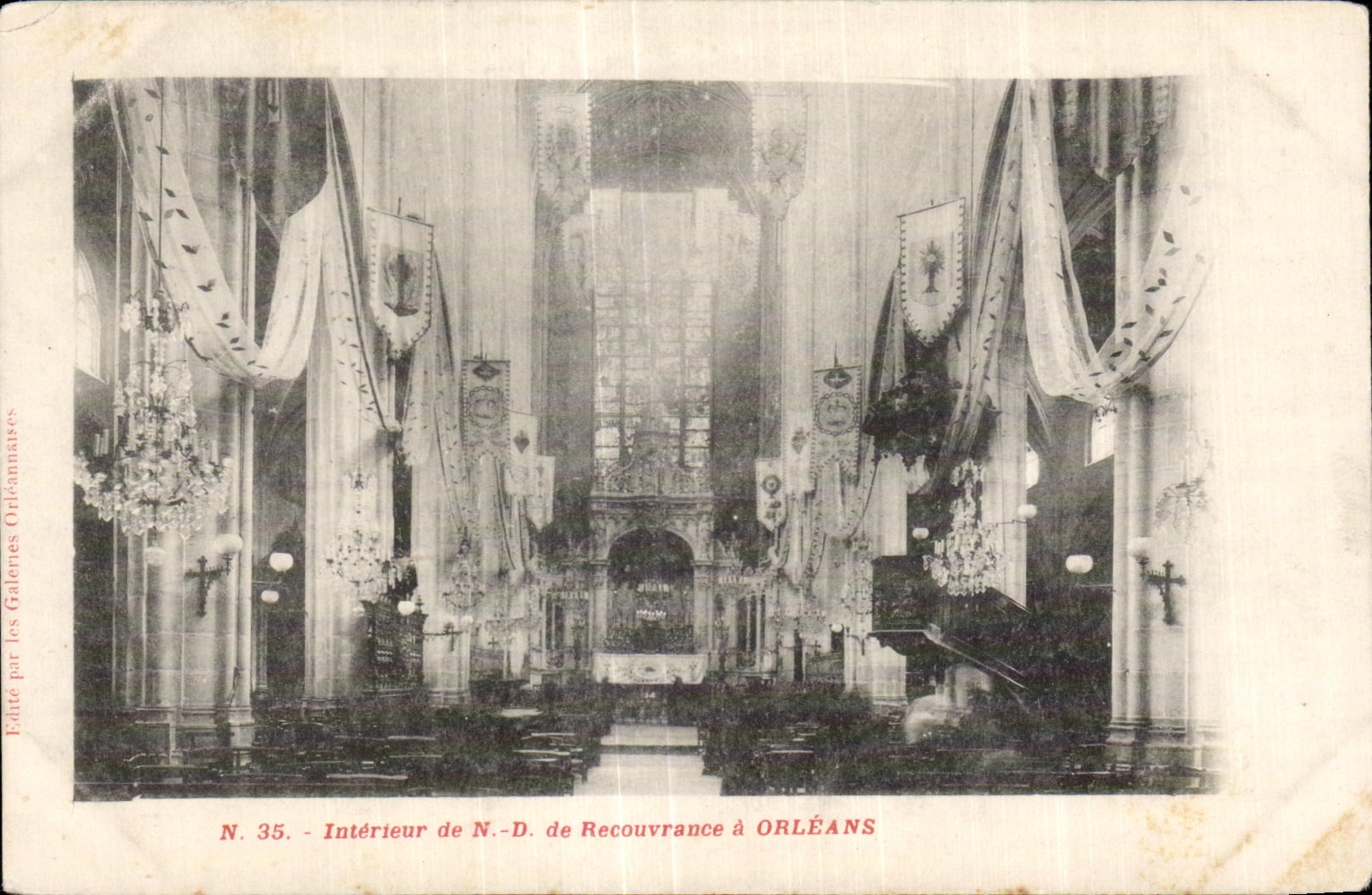 CPA Interieur de de Recouvrance a Orleans