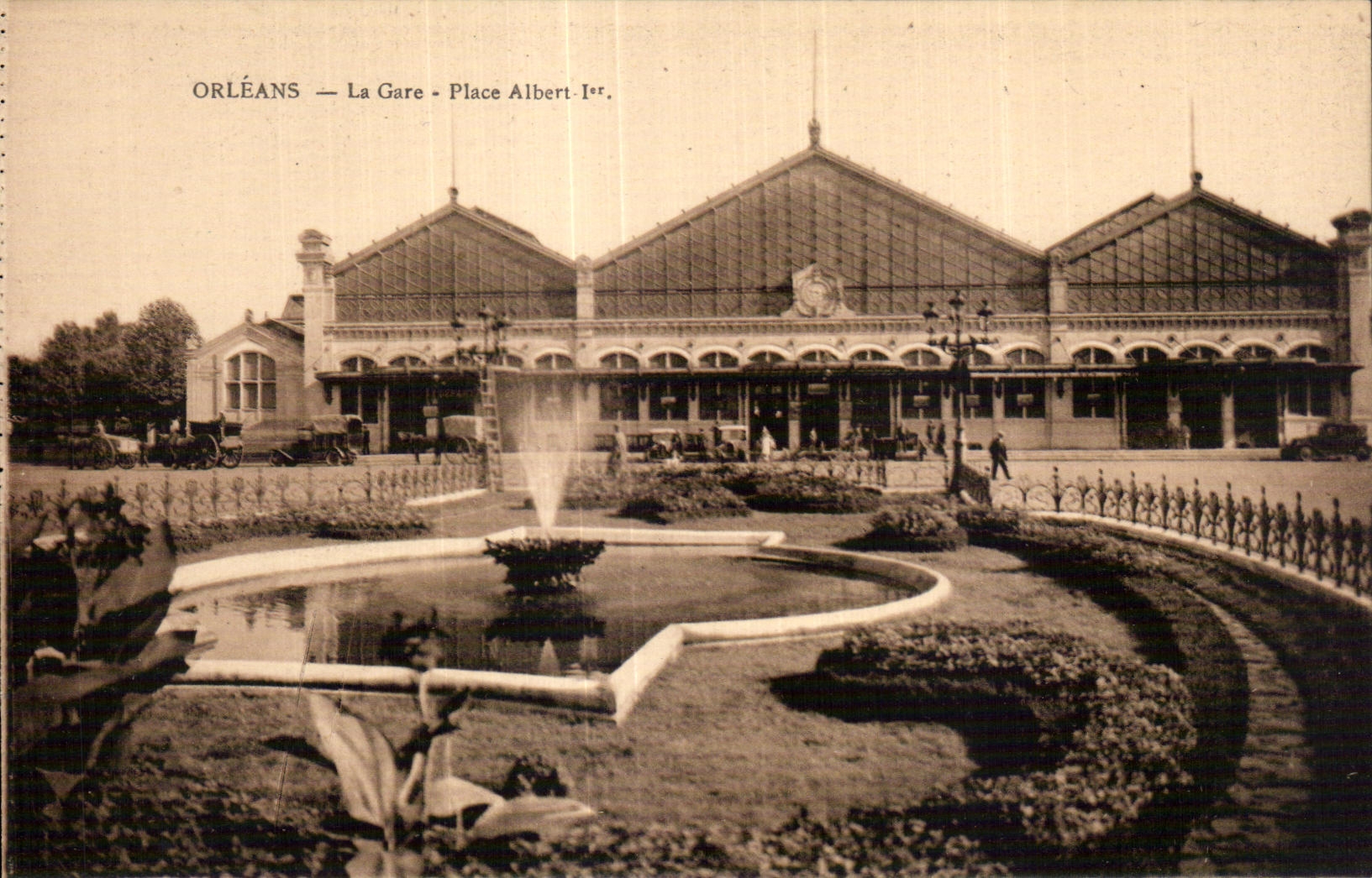 CPA Orleans La Gare Place Albert