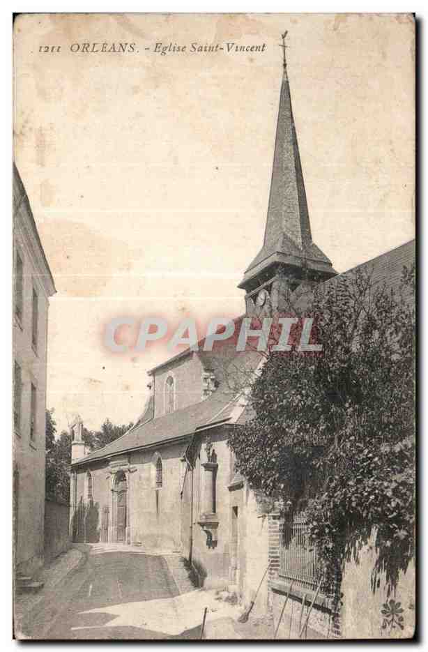 CPA Orleans Eglise Saint Vincent