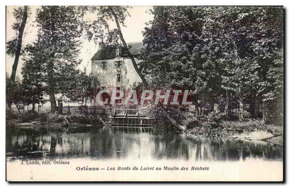 CPA Orleans Les Bords du Loiret au Moulin des Bechets
