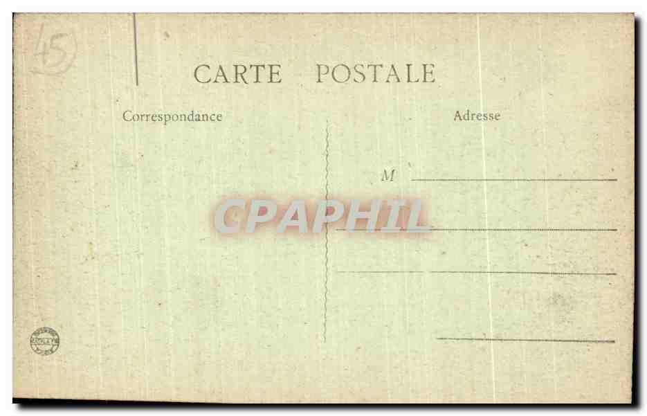 Olivet - Bords du Loiret - Un Pont rustique — Éditeur L.G., n° 532 — Verso