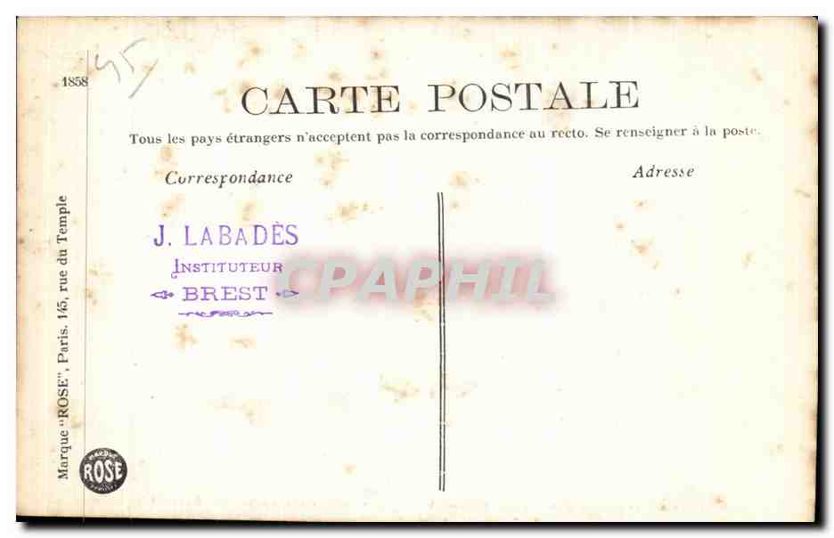 CPA Orleans Bas reliefs de Ia statue de jeanne D Arc Jeanne blessee devant Paris — Verso