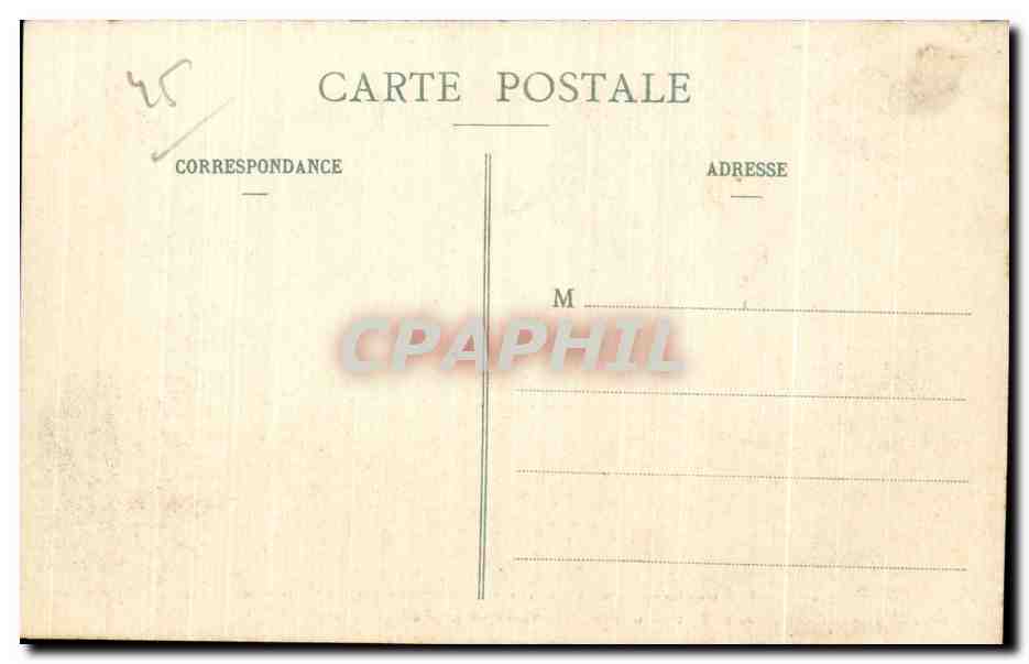CPA Orleans Bas Relief De La Statue Jeanne d Arc Jeanne Prisonnierx Devant Compiegnk — Verso