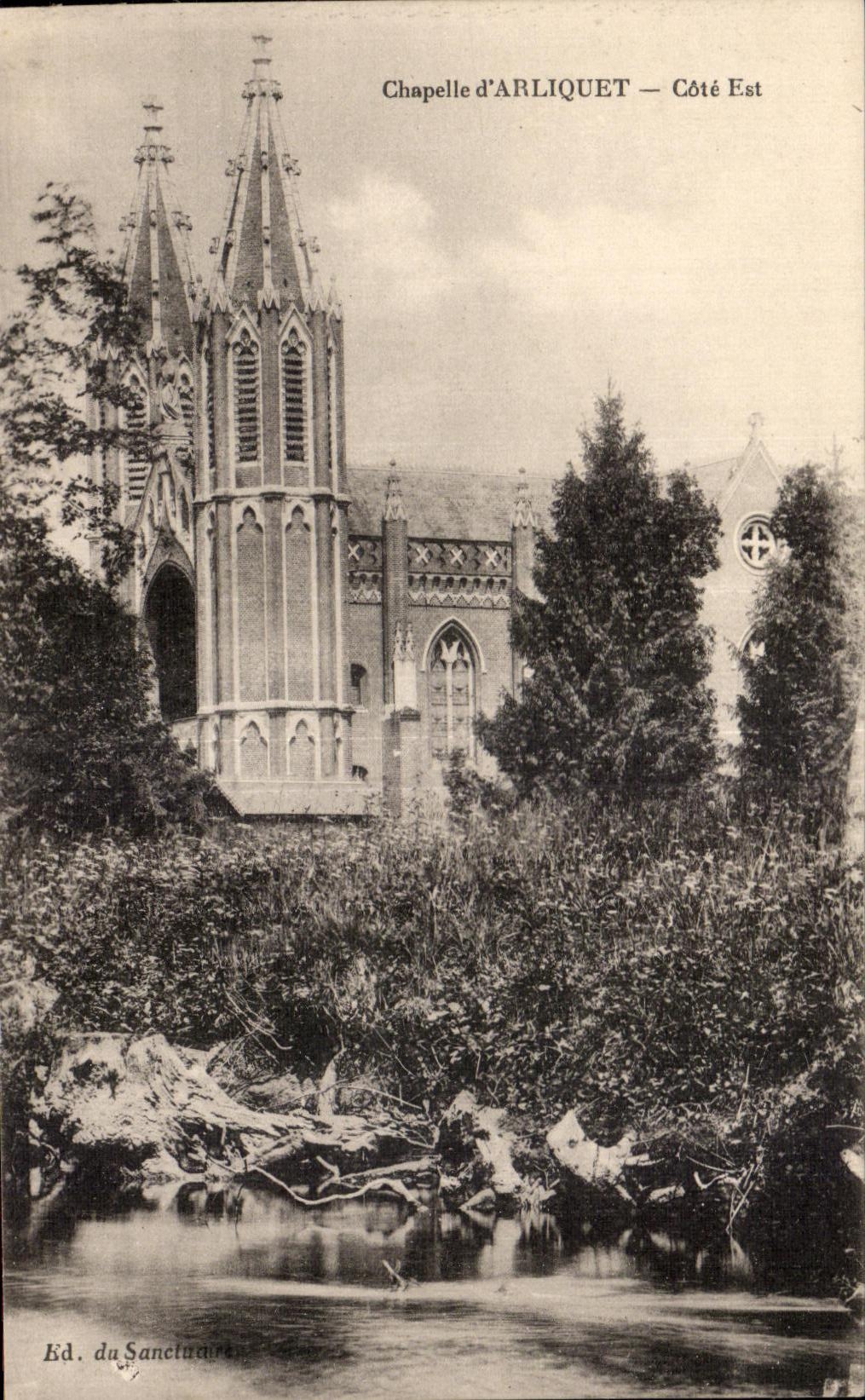 CPA Chapelle d Arliquet Cote Est