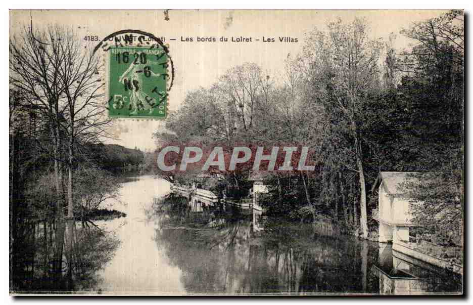 CPA Olivet Les Bords du Loiret Les Villas