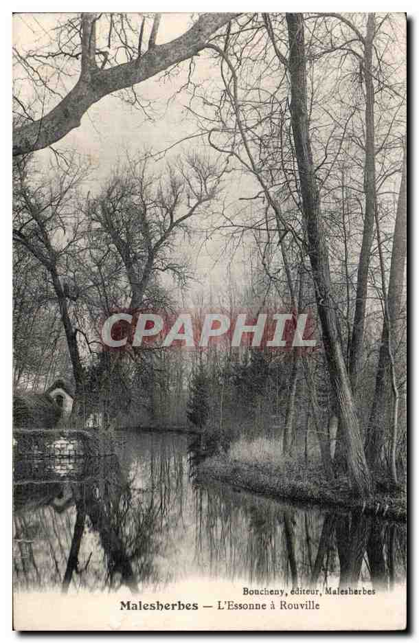 Malesherbes — The Essonne at Rouville — Boucheny, publisher, Malesherbes
