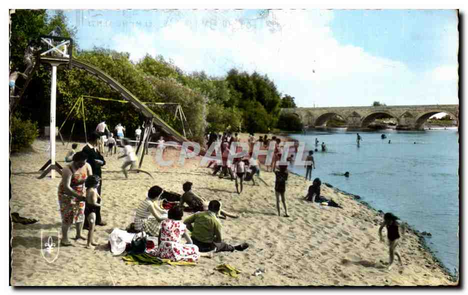 CPSM Beaugency La plage