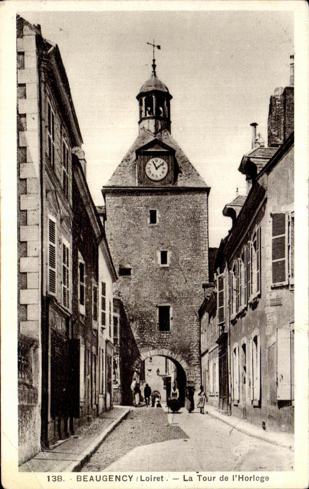Beaugency (Loiret) — La Tour de l'Horloge — éditeur anonyme, n° 138
