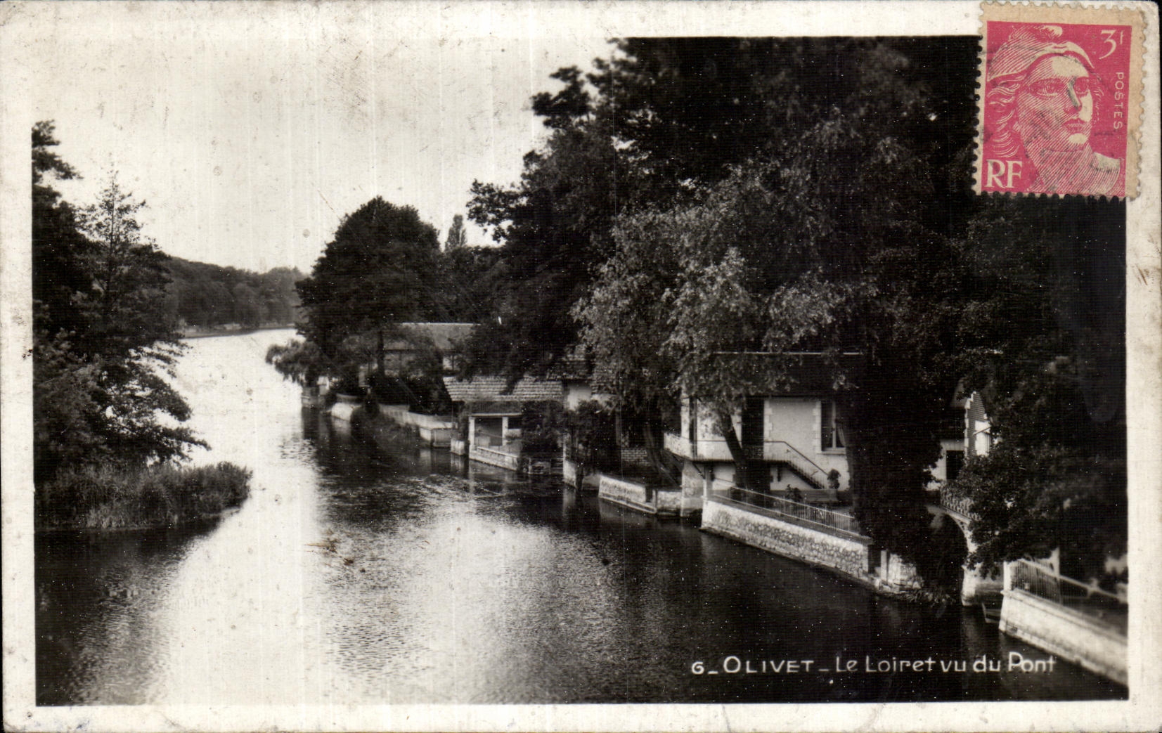 Olivet — Le Loiret vu du Pont — Éditions 'VOGUE'