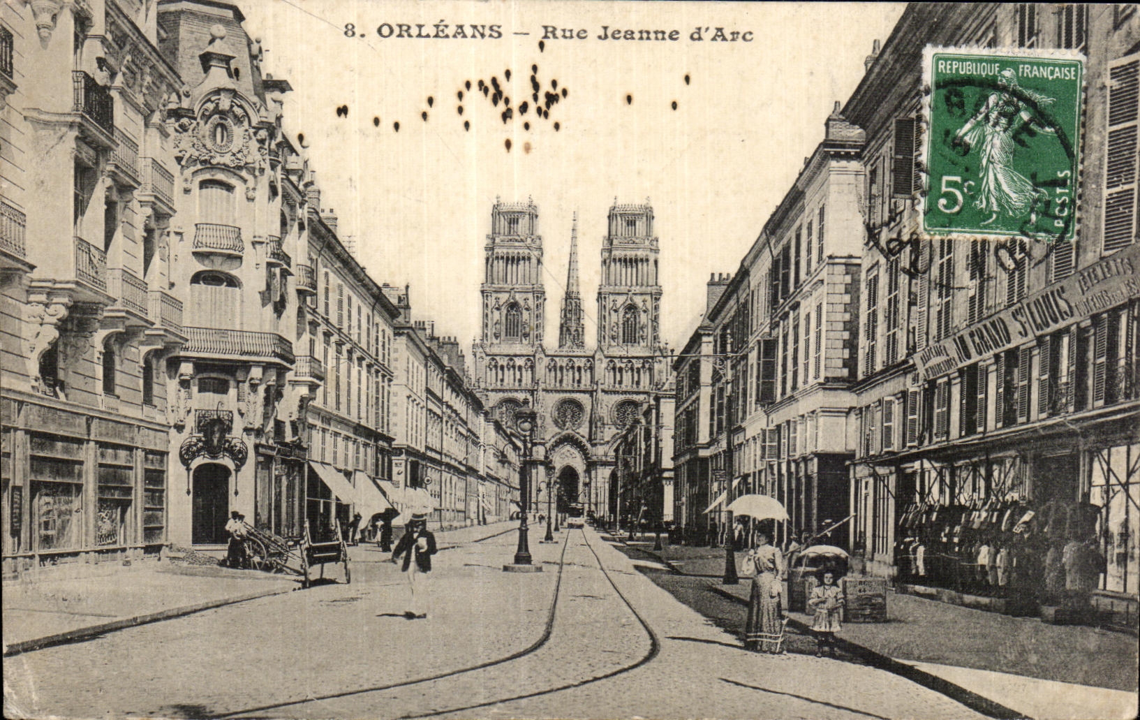 CPA Orleans Rue Jeanne d Arc