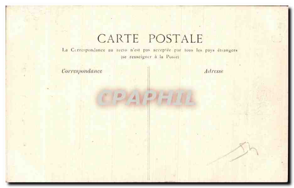CPA Montargis Rue sur l eau — Rückseite