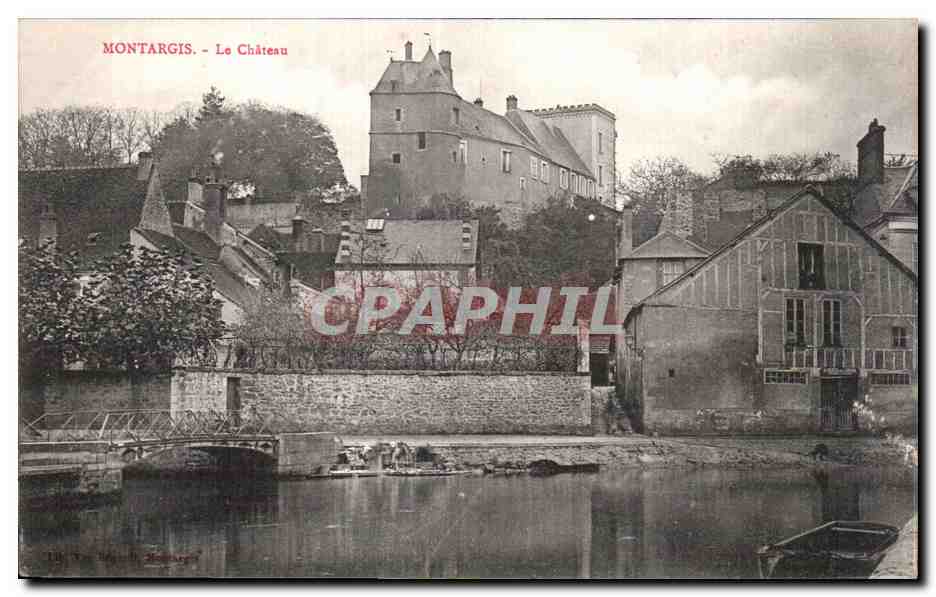 CPA Montargis La Chateau