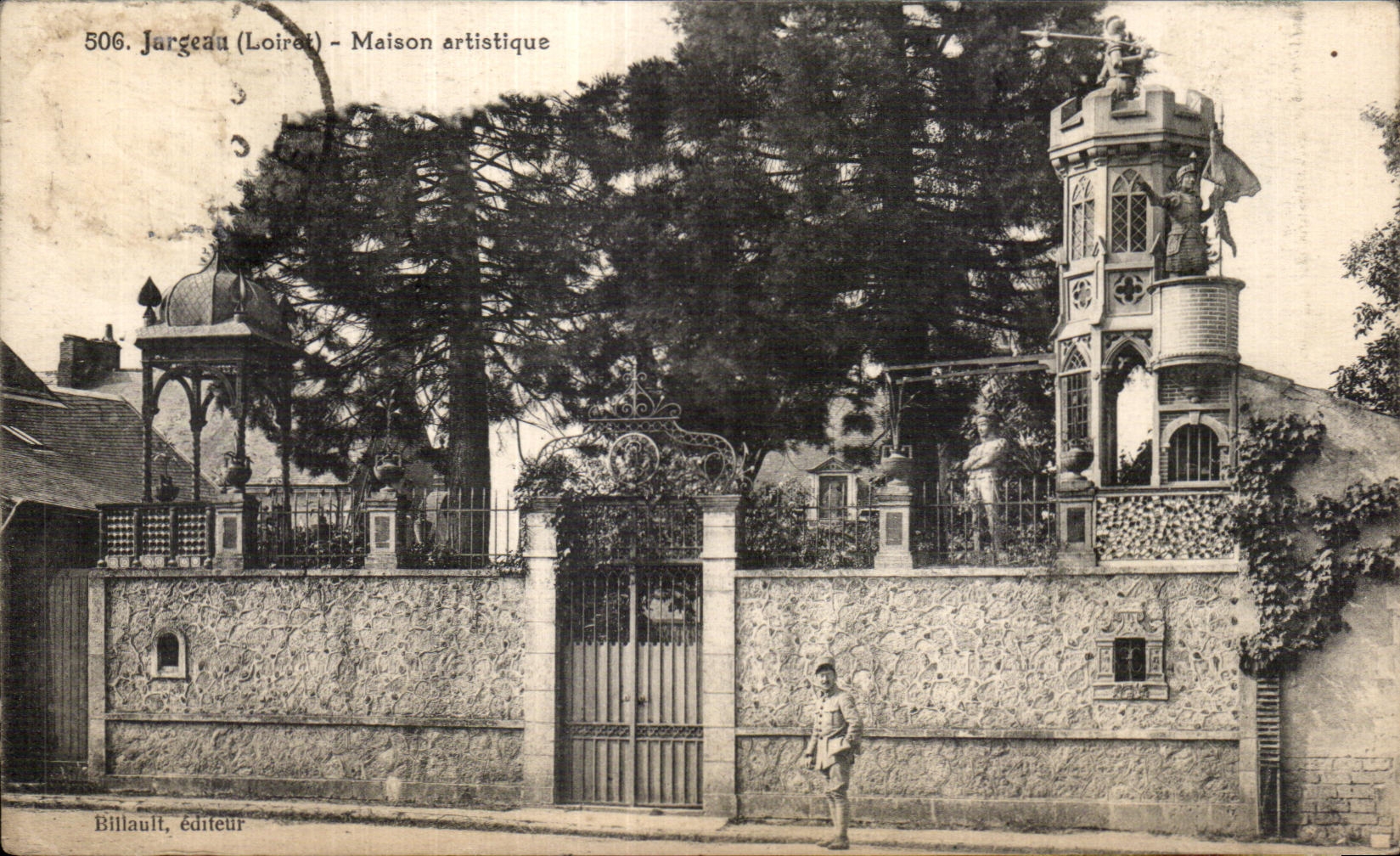 CPA Jargeau (Loiret) Maison artistique
