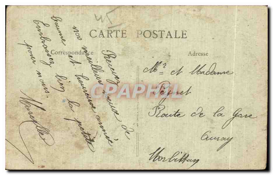 CPA Orleans Faubourg Bourgogne L Orbette Tramway — Verso