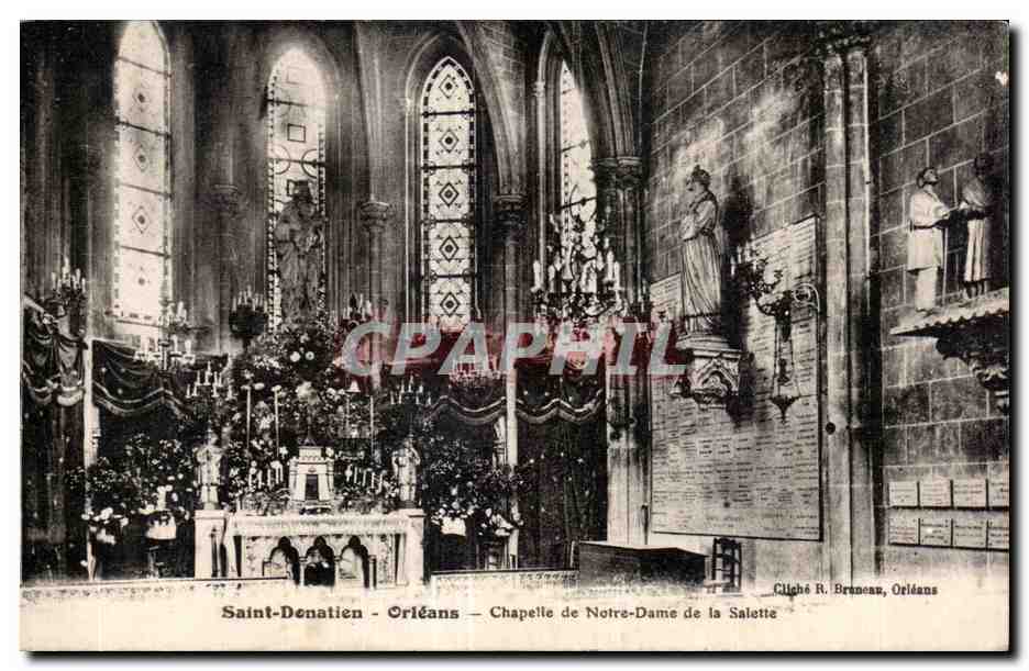Saint-Denatien - Orléans — Chapelle de Notre-Dame de la Salette — Clippé R. Brêmeau, Orléans