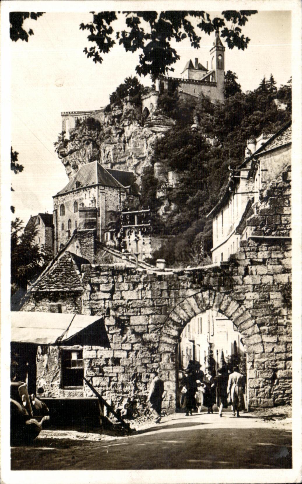 Rocamadour (Lot) — Porte du Figuier — éditeur 6135