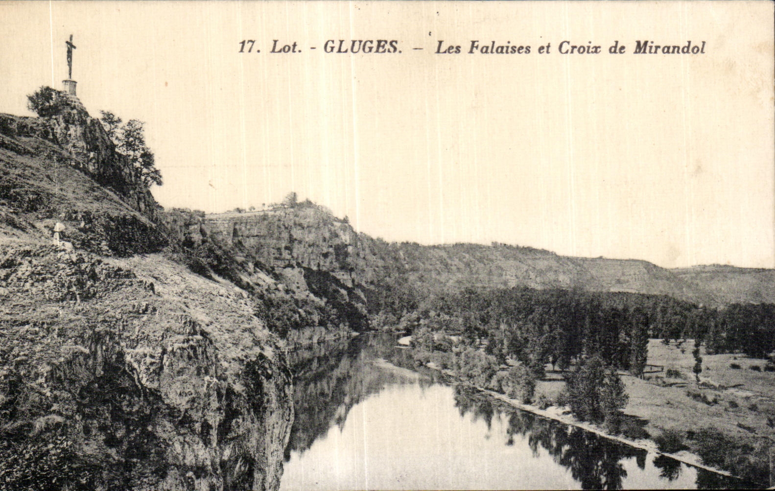 Gluges - Die Klippen und Kreuz von Mirandol — Édition Gutionière et Fils