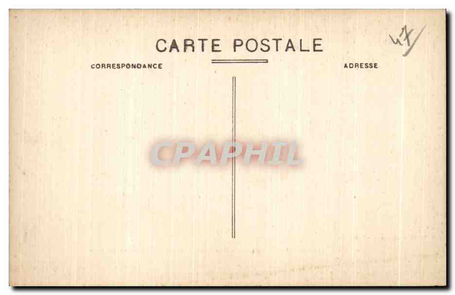 CPA Nerac la Garenne Grotte de Fleurette Fontaine St Jean — Back