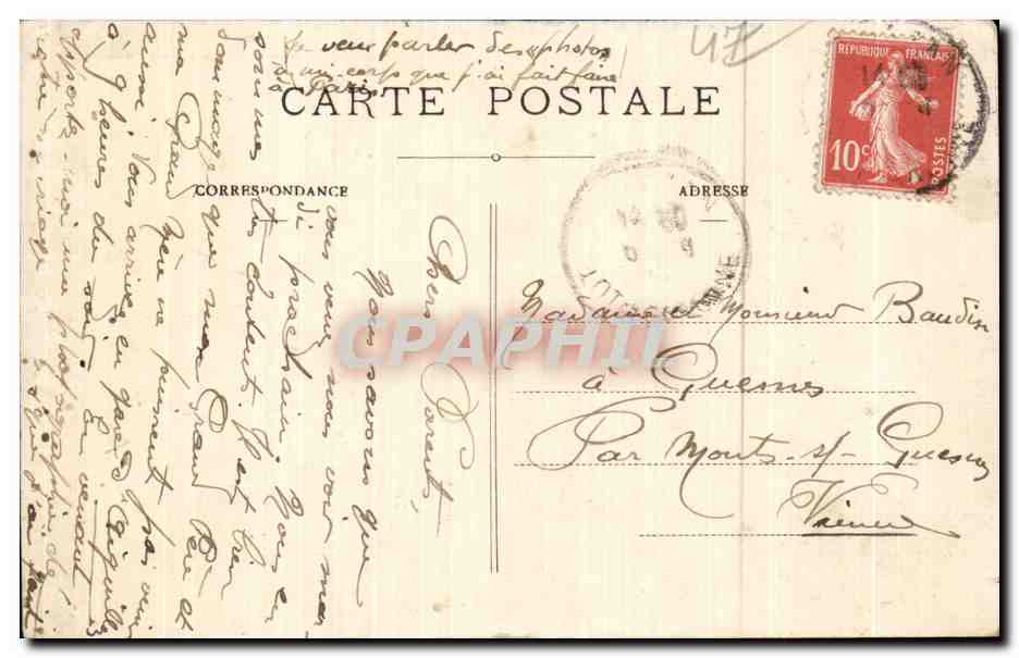 CPA Le Lot et Garonne Illustre Damazan Chateau  — Back