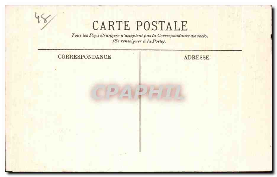 CPA Mende Le Lot a La Rouveyrale — Rückseite