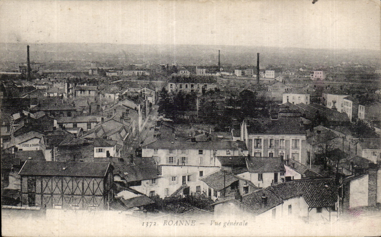 Roanne — Vue générale — éditeur inconnu, n° 1372