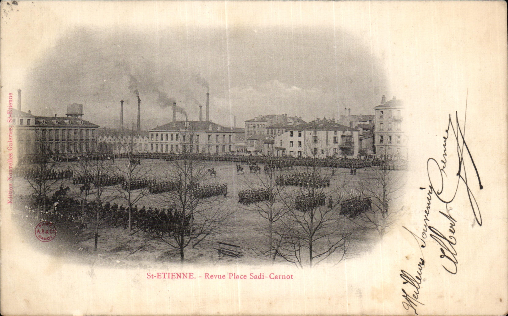 St-ÉTIENNE - Revue Place Sadi-Carnot — Édition Nouvelles Galeries St-Étienne