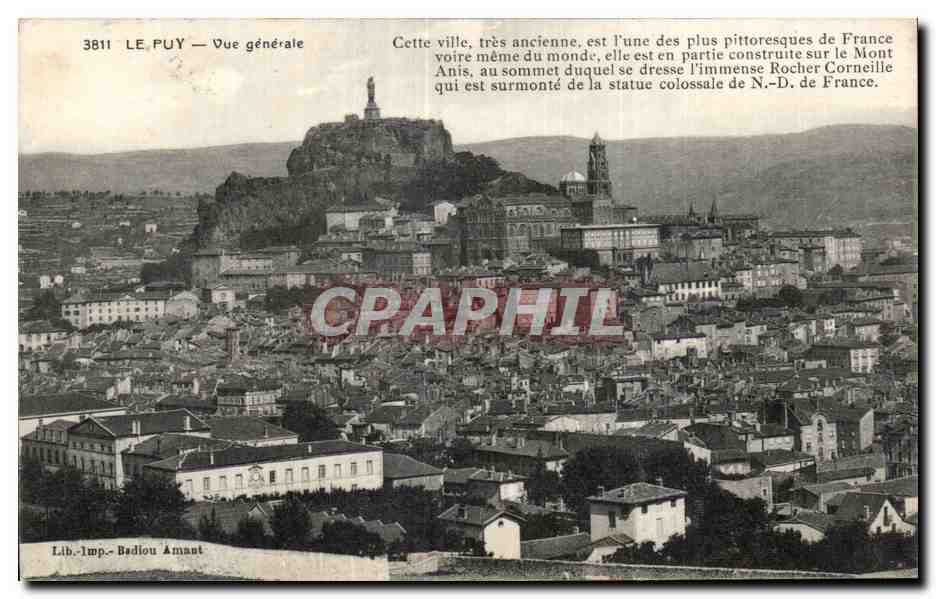 CPA Le Puy Vue Generale