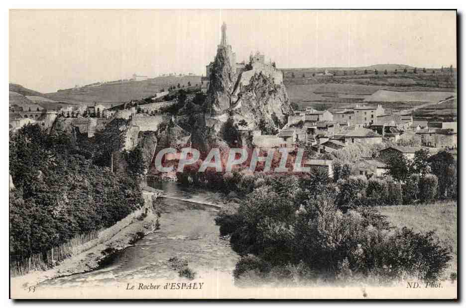 CPA Le Rocher d Espaly Le Puy