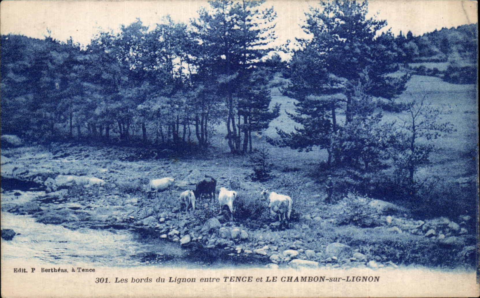 CPA Les Bords du Lignon entre Tence et Le Chambon sur Lignon