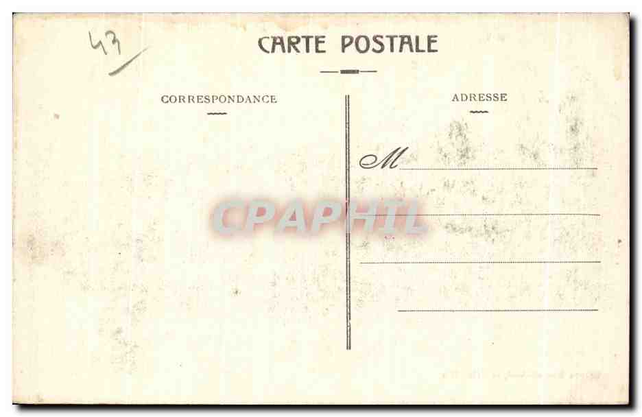 Le Puy — Vue Générale — Éditeur non identifié — Rückseite