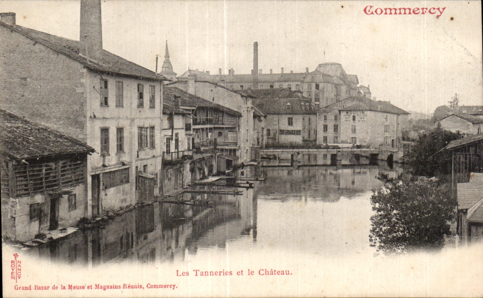 CPA Commercy Les tanneries et le chateau 