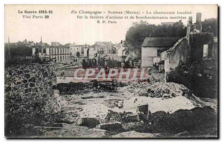 Sippes (Marne) — Détails de la guerre 1914-15 — R.P. Paris