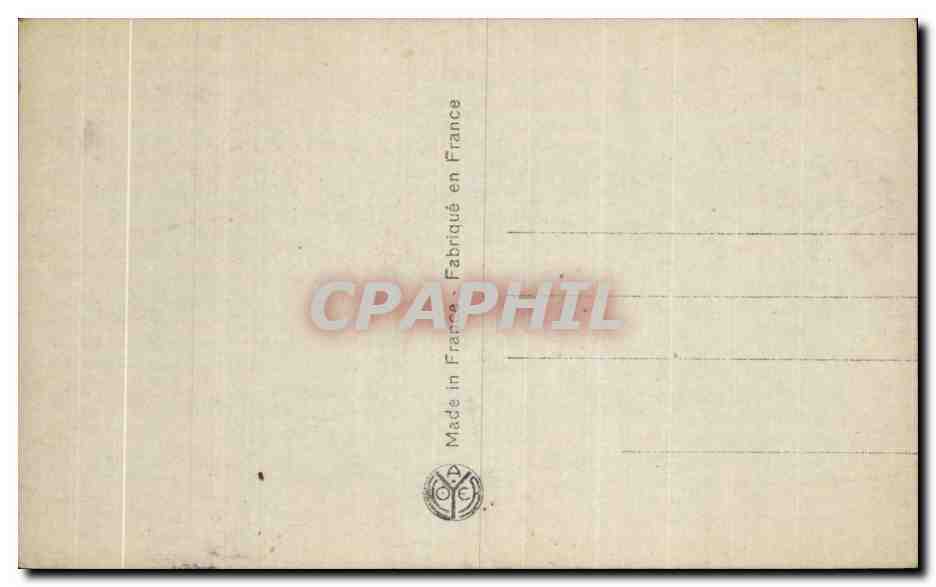 CPA Exposition des arts decoratifs Vue de Nuit — Verso
