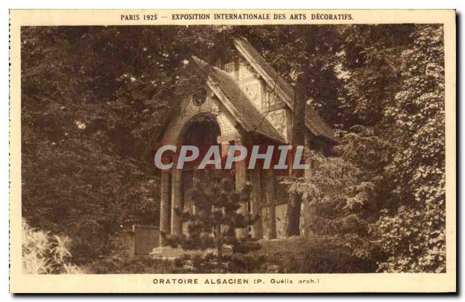 Oratorio alemán — Exposición internacional de artes decorativas, París 1925 — P. Guéïls arch.
