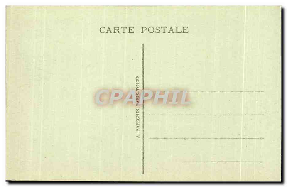 Internationale Ausstellung der dekorativen Künste - Paris 1925 — Nachtsicht — A.P. — Rückseite
