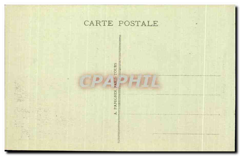 Exposición Internacional de Artes Decorativas - París 1925 — Vista nocturna — A.P. — Reverso