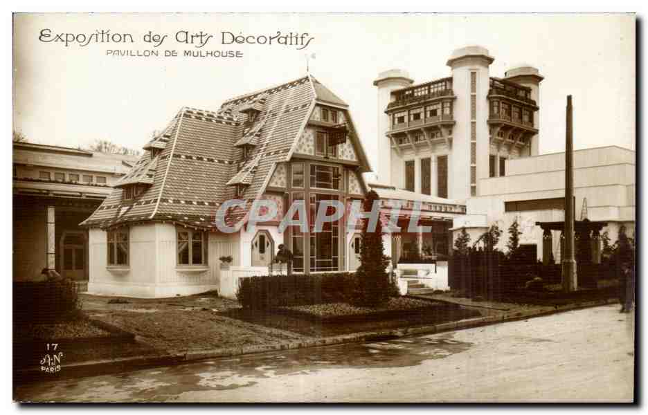 Exposition des Arts Décoratifs — Pavillon de Mulhouse — A.N. Paris n°17