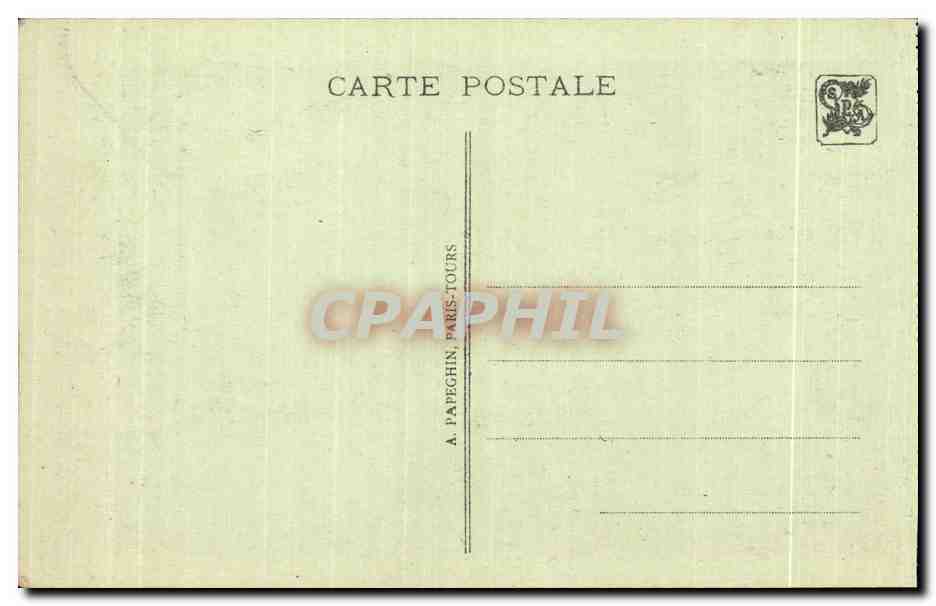 CPA Paris Exposition des Arts decoratifs Paris 1925 Porte de la Concorde (Patout) — Rückseite