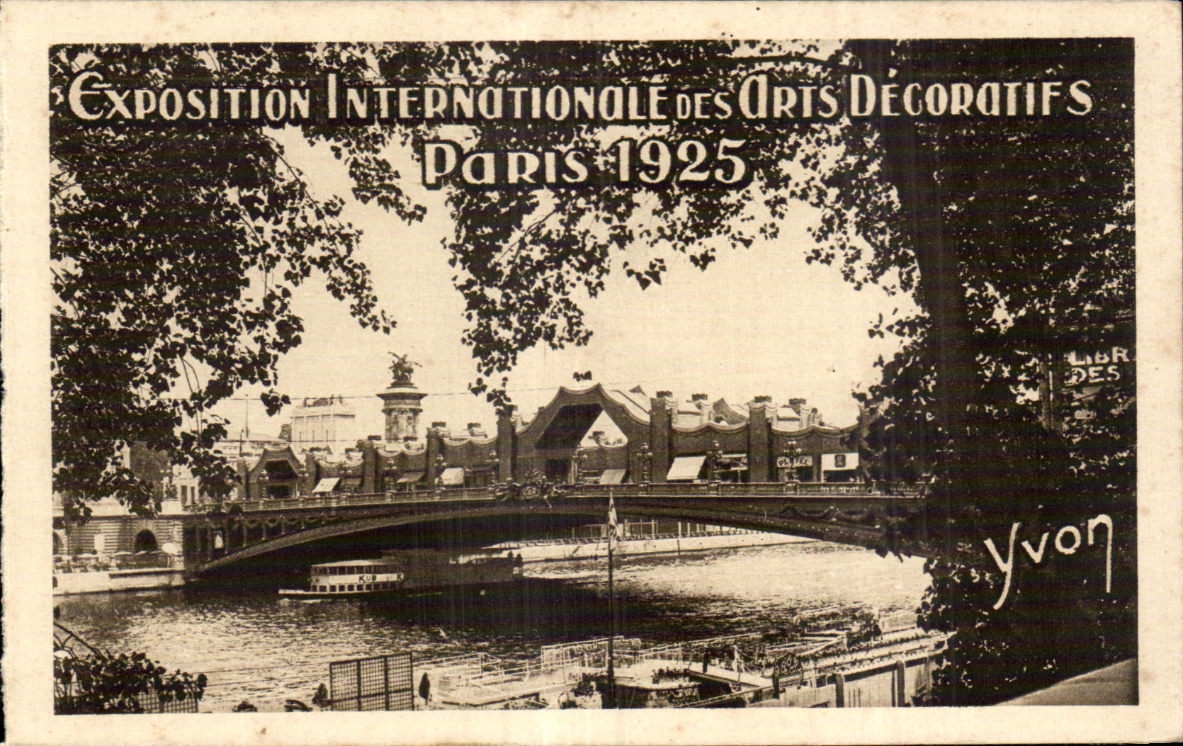 Exposición Internacional de Artes Decorativas — París 1925 — Yvfon