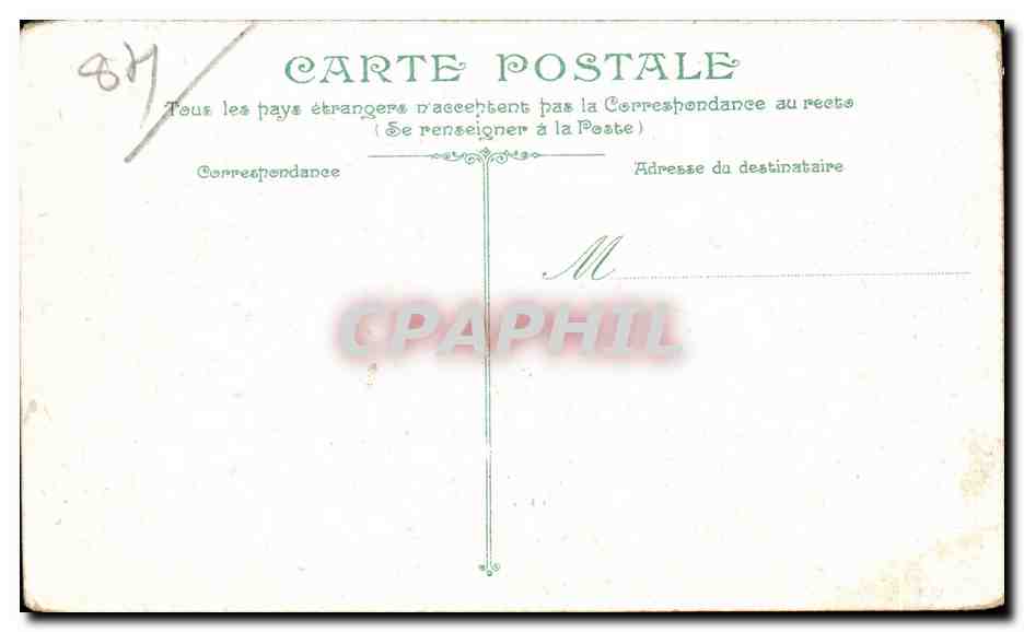 CPA Orange Le theatre romain et la ville — Rückseite