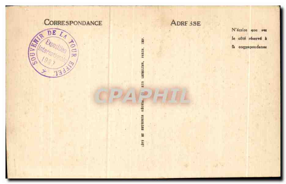 Paris — Le sommet de la Tour Eiffel — Souvenir de la Tour Eiffel — Reverso